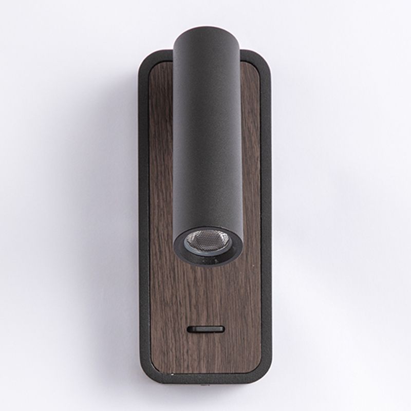 Modern Aluminum Wall Light Geometric 1 Light Reading Wall Sconce for Bedroom