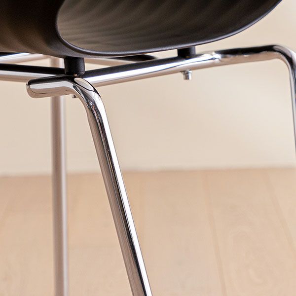 Contemporary Dining Chair Arm Chairs with Metal Legs for Kitchen