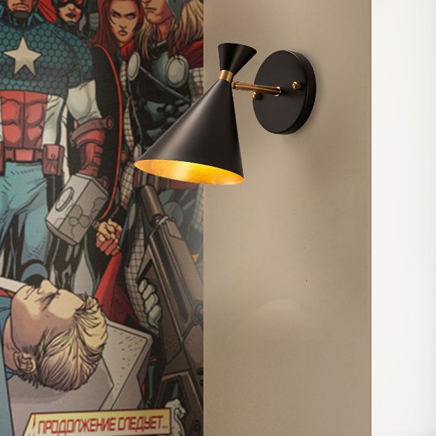 Noordse mode -metalen SCONCE LIMMUTE POSTMODERN STIJL MURSE SCONCE VOOR LIDE ROOM