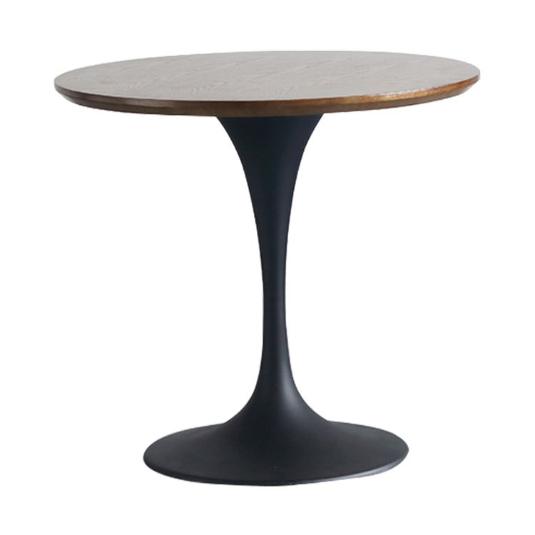 Mesa de comedor de madera sólida redonda Simplicidad de tulipán de tulipán para comedor para comedor