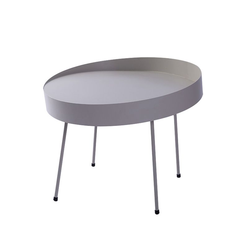Geometric Metal Coffee Table Modern 4 Legs 15.7''/23.6''/31.5'' Cocktail Table