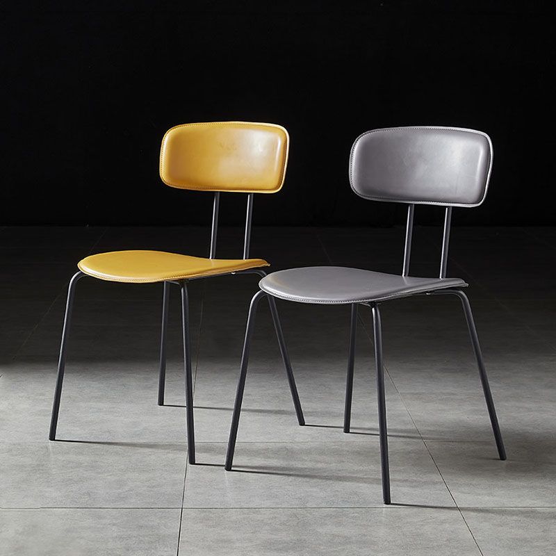 Design industriale Apri sedie da sala da pranzo sedie da pranzo senza braccio per cucina