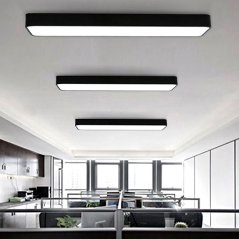 Aluminium LED Flush Mount MODERN MODRY LIGHT PLACIER LIGHT DIMINATION POUR OFFICE