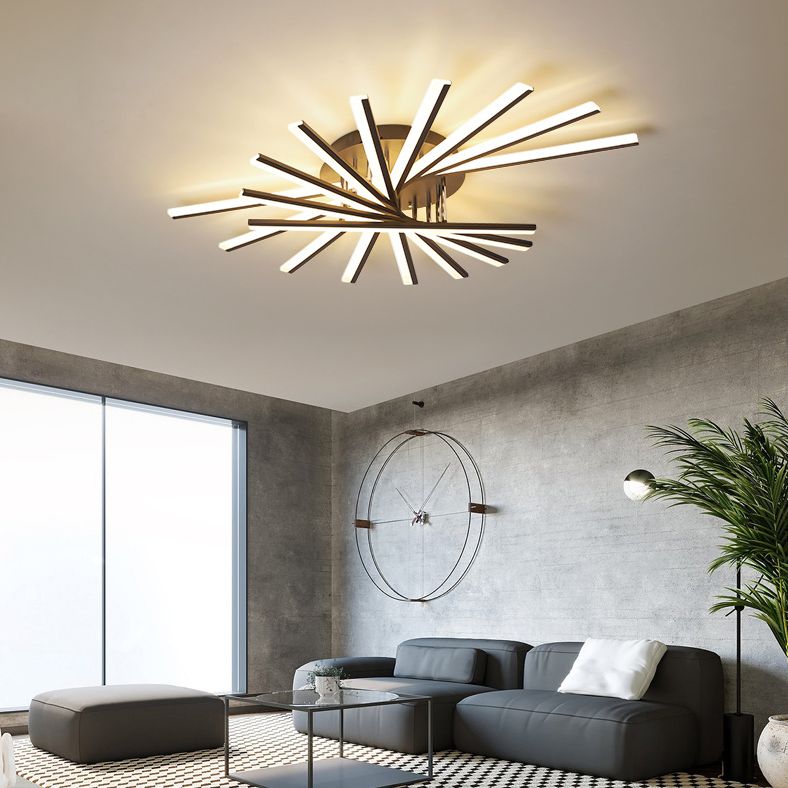 Sputnik LED LED Flush Chandelier MODER