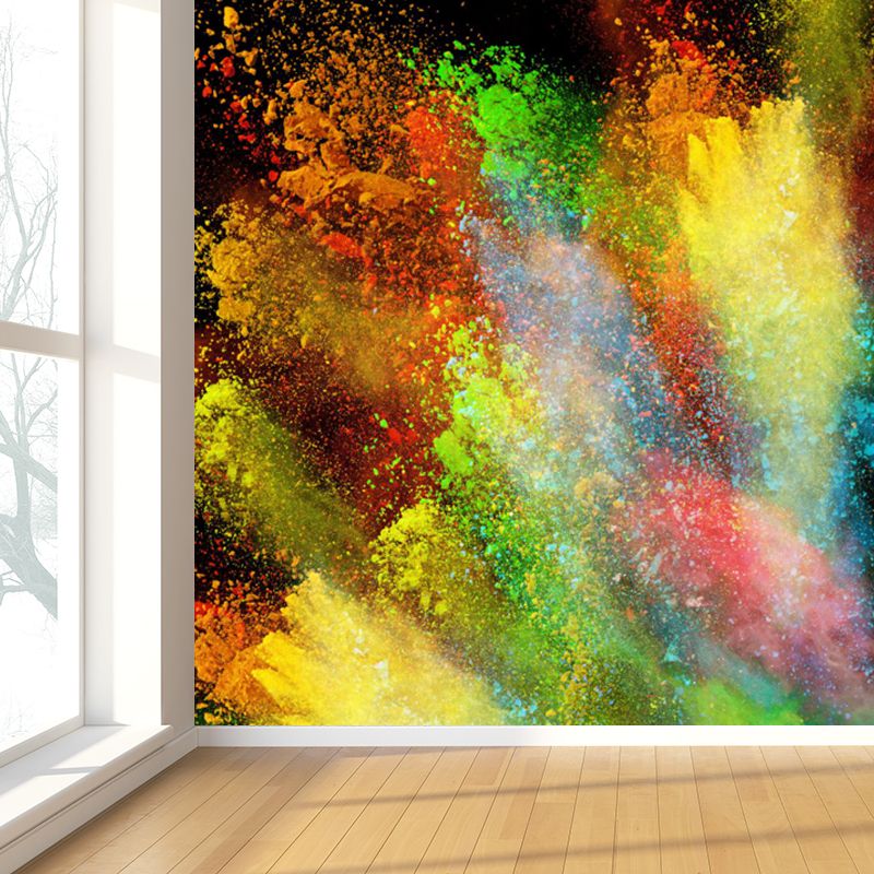 Colorful Blast Powder Wallpaper Mural Waterproofing Modern Living Room Wall Decor