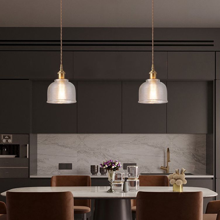 1 Light Pendant Lighting Modern Simplicity Glass Pendant Ceiling Lights for Restaurant