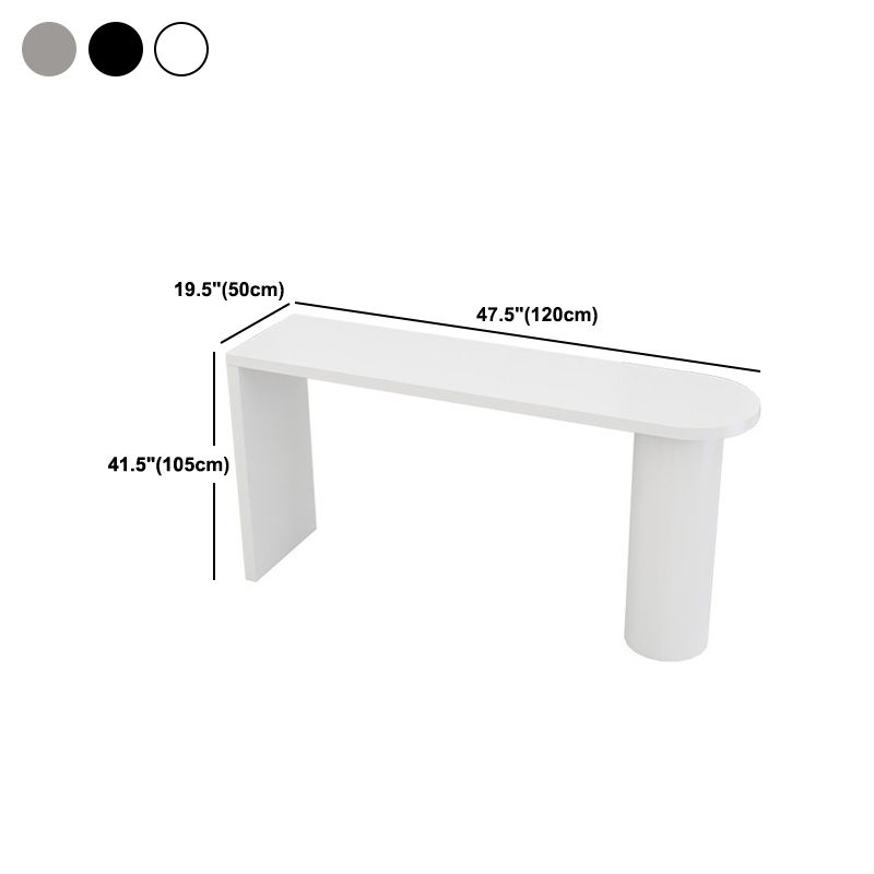 Specialty Pub Table Contemporary Solid Wood Bar Table for Indoor and Breakroom