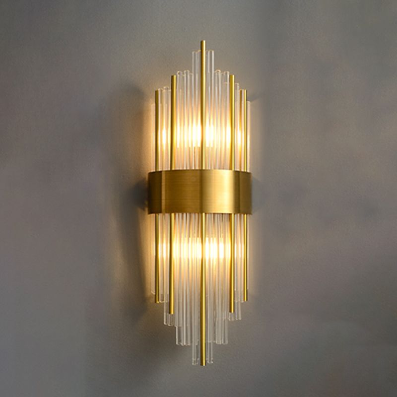 Crystal Wall Mounted Lighting Modern Style Sconce Light Fixture