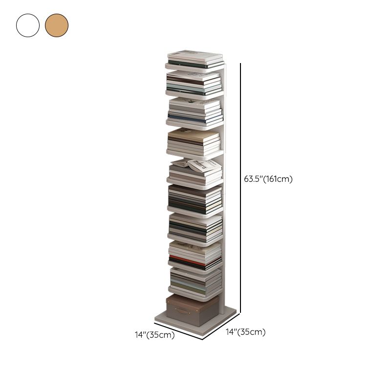Modern Manufactured Wood Etagere Open Bookshelf for any Room