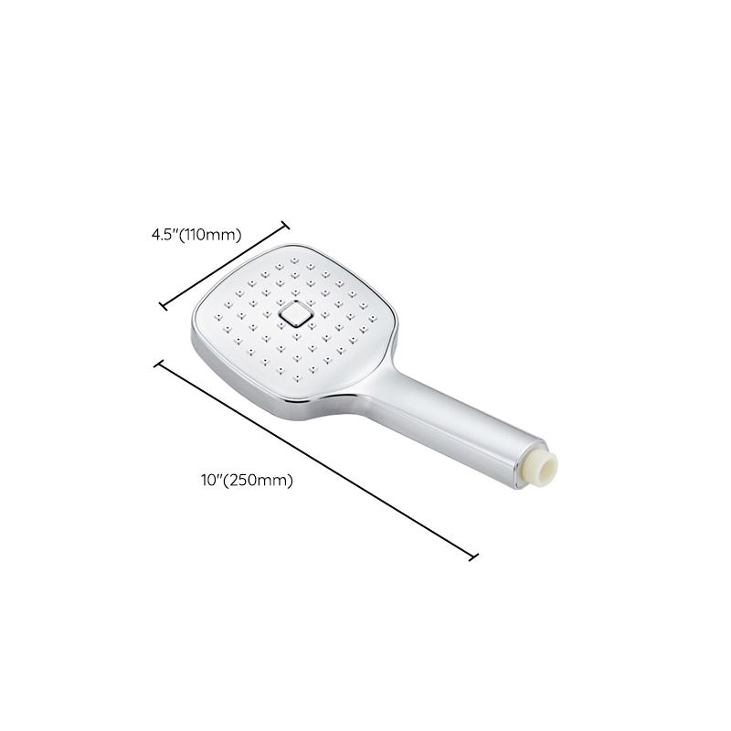 Square Hand Shower Head Modern Wall Mounted Handheld Shower Head