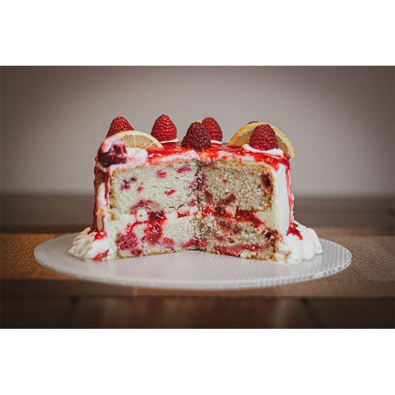 Contemporary Dessert Shop Wall Covering Moisture Resistant Mural, Personalized Size