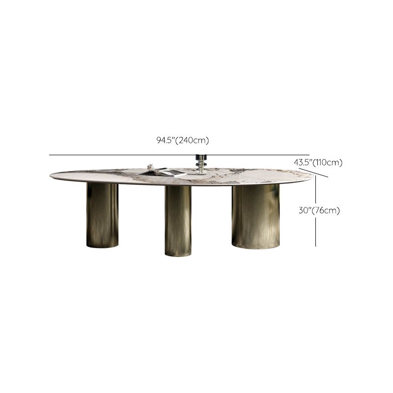 Simplicity Fixed Dining Room Table Sintered Stone Home Fixed Desk