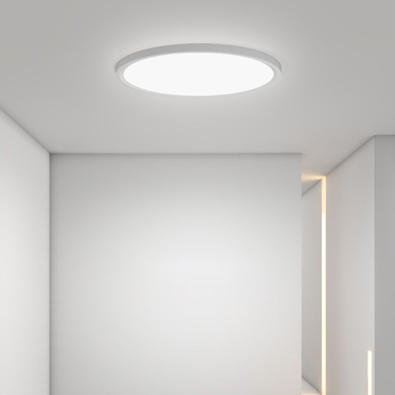Aluminium Circular LED Ceiling Light in Modern Concise Style Acrylic Indoor Ceiling Fixture