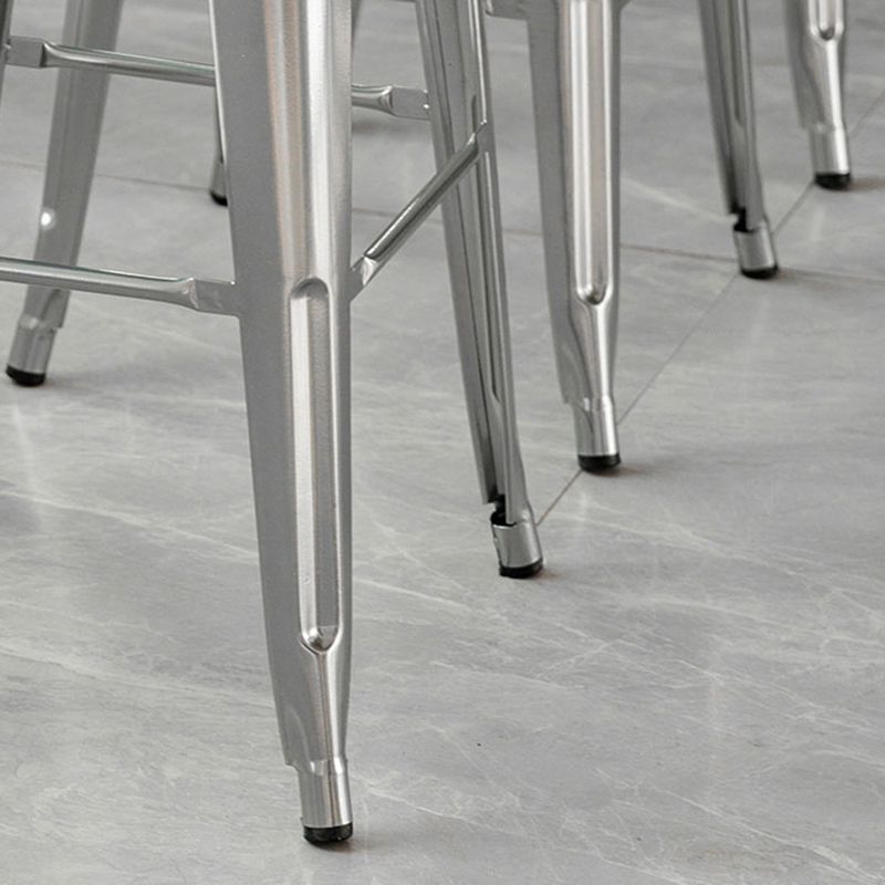 Tabres de marco de hierro de estallido de brazo de estilo industrial para cafetería para cafeterías