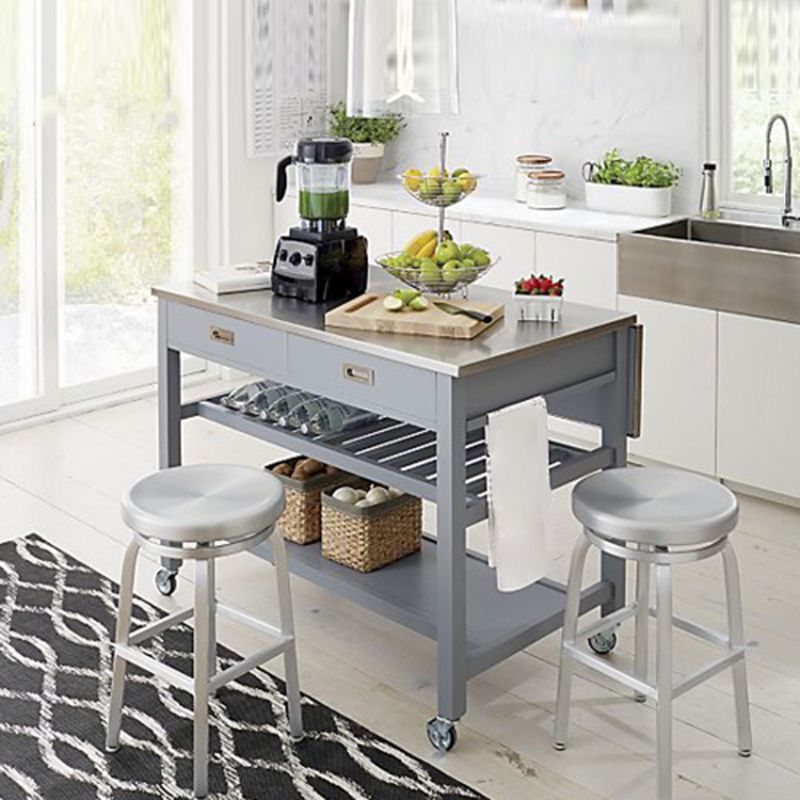 Silla de barra de metal, restaurante moderno con pie, taburete de aleación de aluminio, cafetería Simple