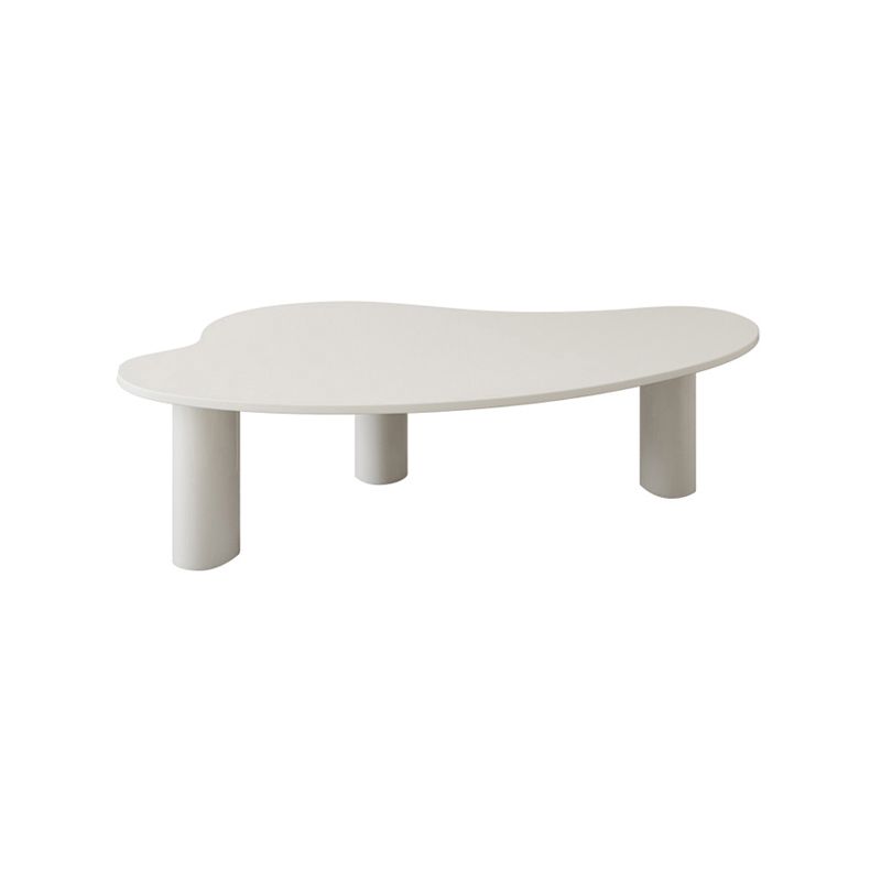3 Legs Coffee Table Minimalist Slate Coffee Table for Living Room