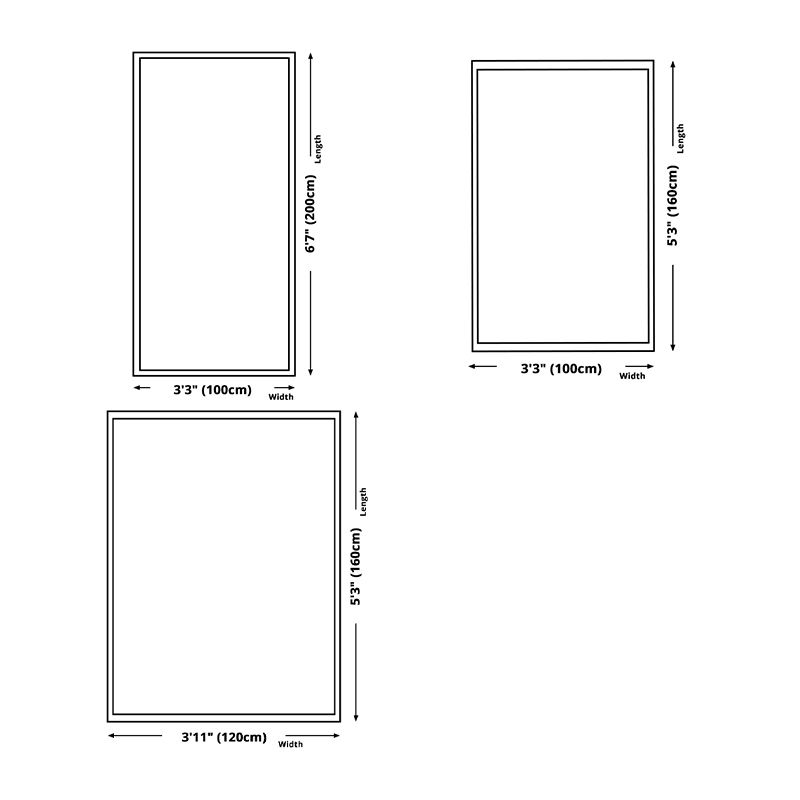 White Modern Rug Polyester Line Rug Stain Resistant Rug for Home Decor