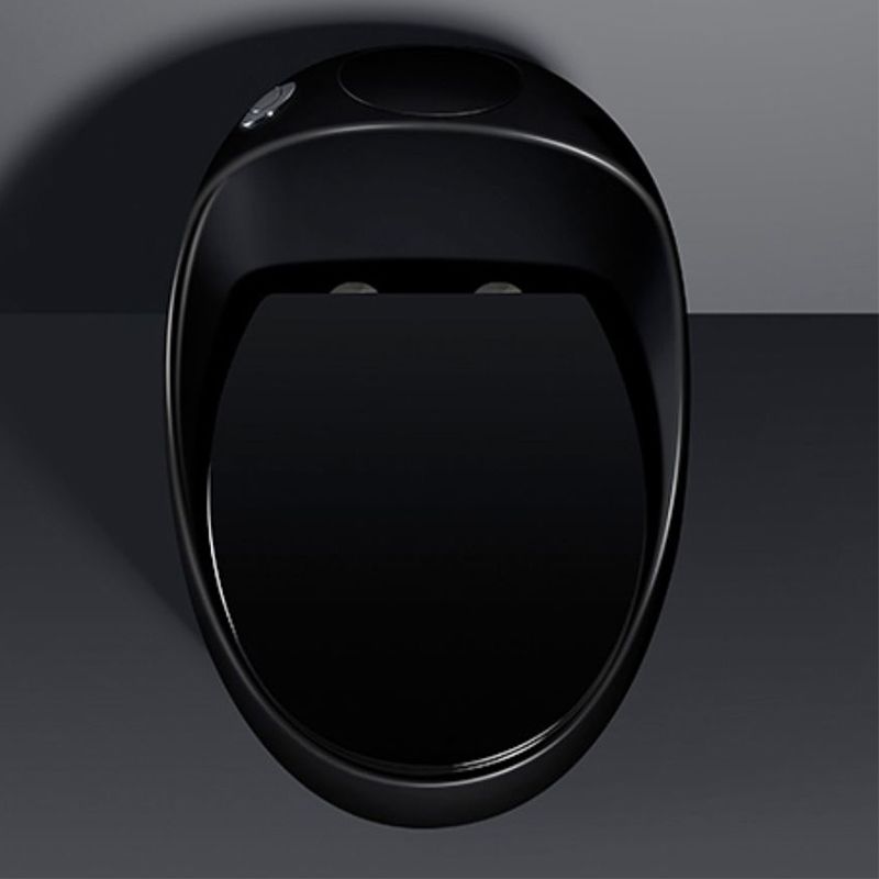Modern All-In-One Round Toilet Bowl Floor Mounted Porcelain Urine Toilet