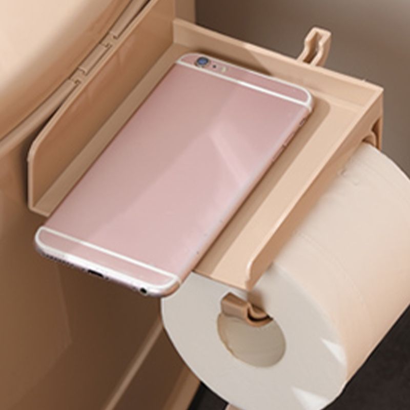 Floor Mounted All-In-One Toilet Contemporary Plastic Flush Toilet