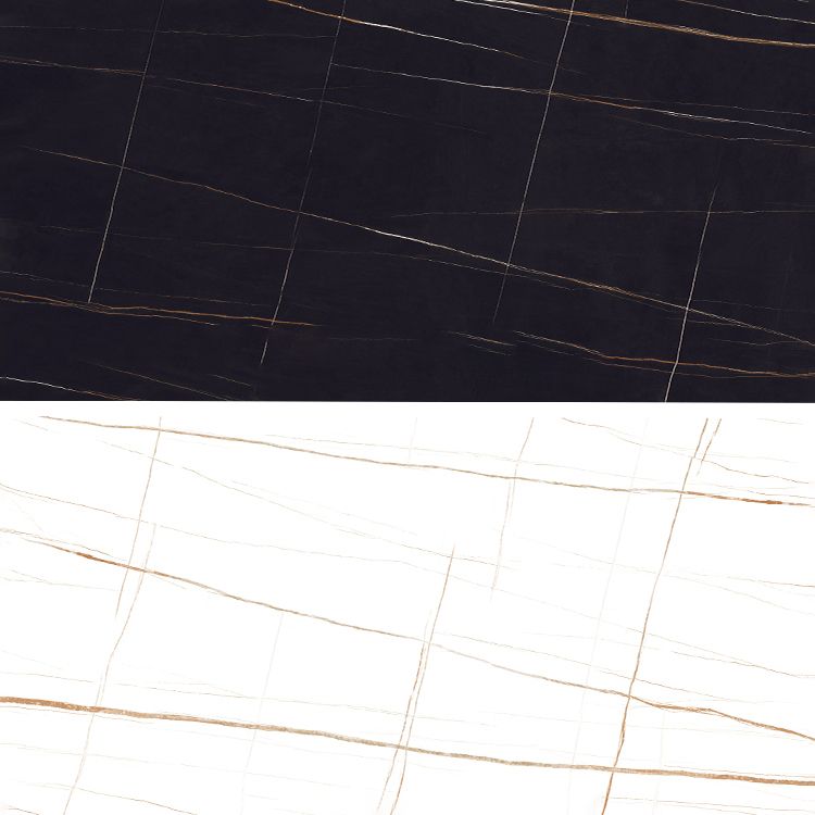 Stone Top Dining Table Contemporary Dining Table with 4 Legs