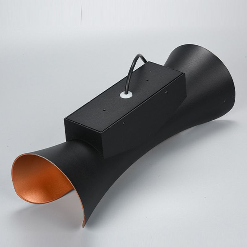 Aluminum Wall Mount Light LED Wall Sconce Light with Metal Shade for Bedroom