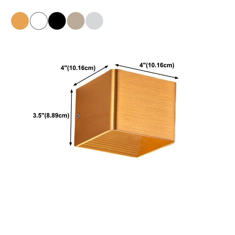 Geometrieform Wandleuchten moderne Metallwandmontageleuchten für Metallmontage