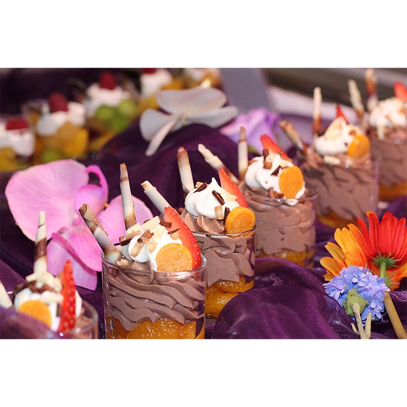 Customized Ice Cream Mural Wallpaper Wall Covering Mildew Resistant Commerce Shop