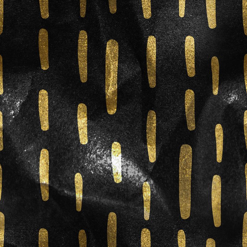 Full-Size Stripes Wall Mural Modern Trendy Foil Wall Art in Dark Color for Living Room