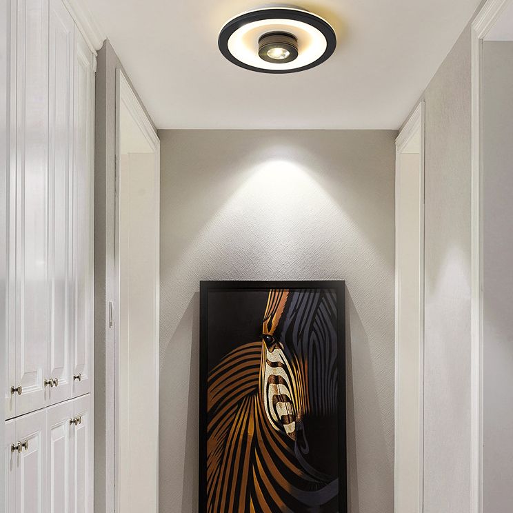 Modern Flush Mount Light Ceiling Track Lighting 1-Light LED Flush Mount Corridor Light Restaurant Light