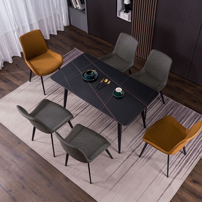 Rechthoek Stone Home Furniture Contemporary Style Dining Room Collection