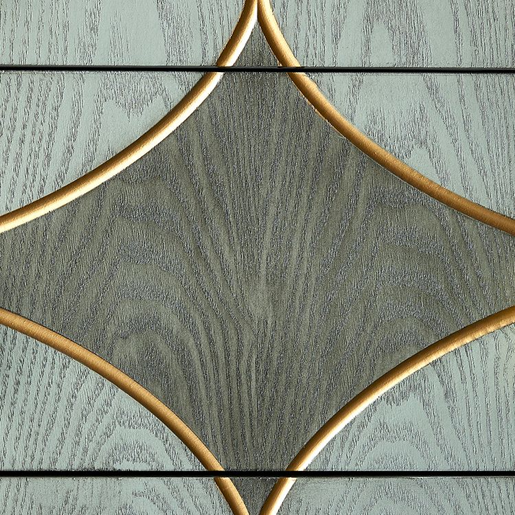 Classic Glam Combo Dresser Wood Horizontal Storage Chest Dresser for Bedroom