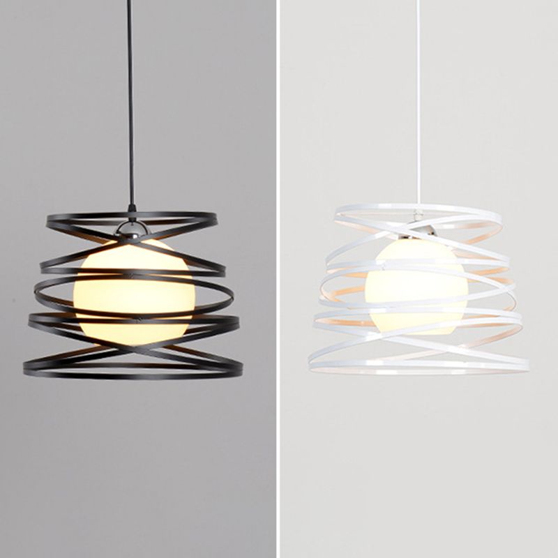 Accesorio de iluminación colgante de metal de cono estilo contemporáneo de luz colgante para comedor