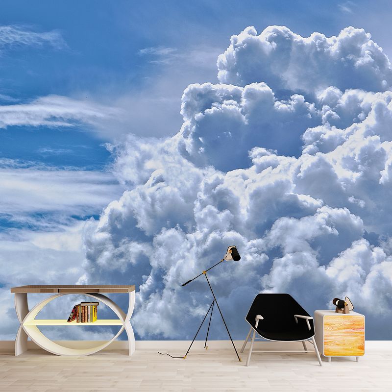 Sky Contemporary Wall Art Gepersonaliseerde Grootte Lichte Kleur Muurschildering Behang voor Eetkamer