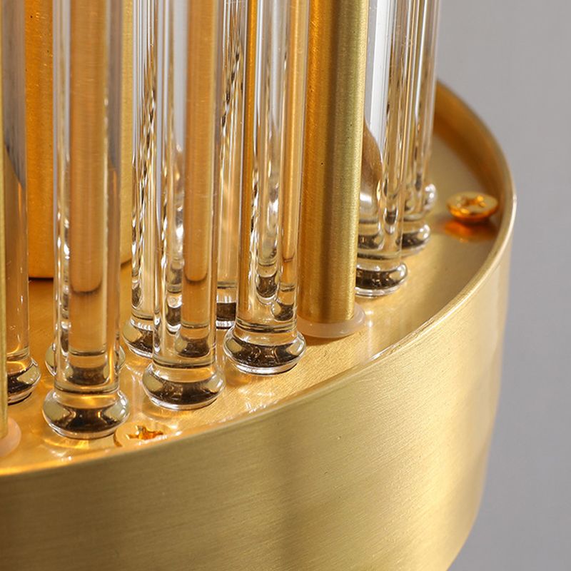 Kristallgeometrischer Schatten 2 Leichter Wandleuchten moderner Wandmontageleuchte in Gold