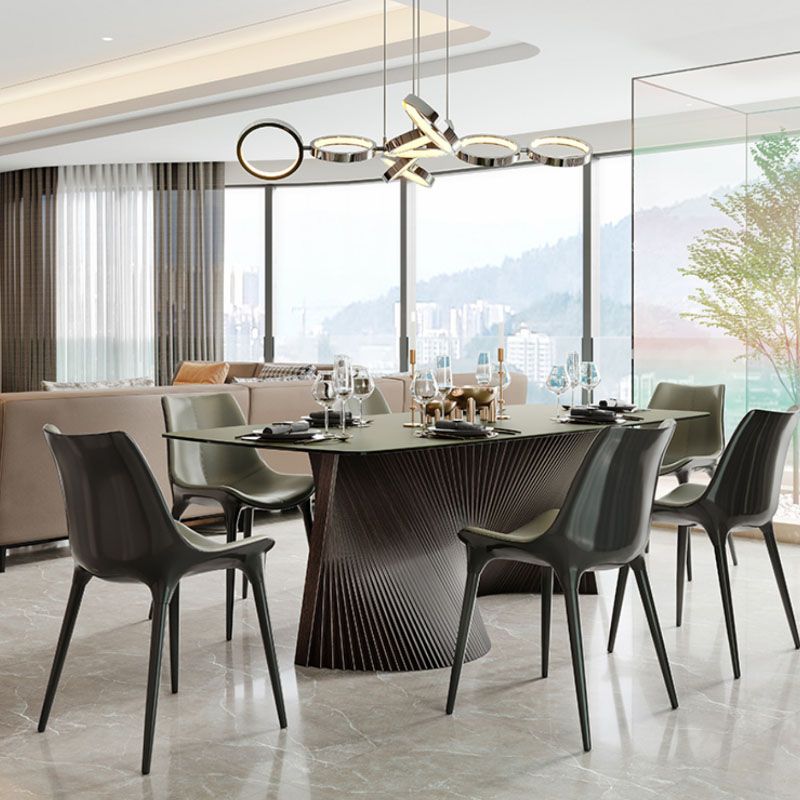 Contemporary Style Chair Metal Dining Room Chair for Dining Room