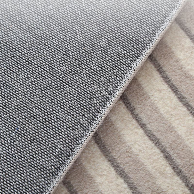 White Nordic Rug Polyester Color Lump Rug Non-Slip Backing Rug for Home Decoration