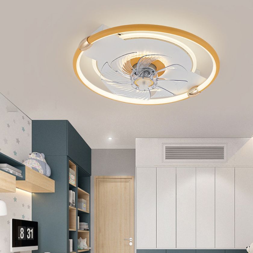 Éclairage de ventilateur de plafond macaron