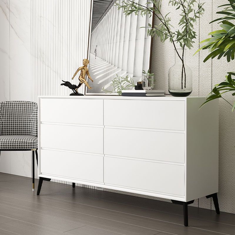 Modernism Horizontal Dresser Wood Storage Lingerie Chest for Home