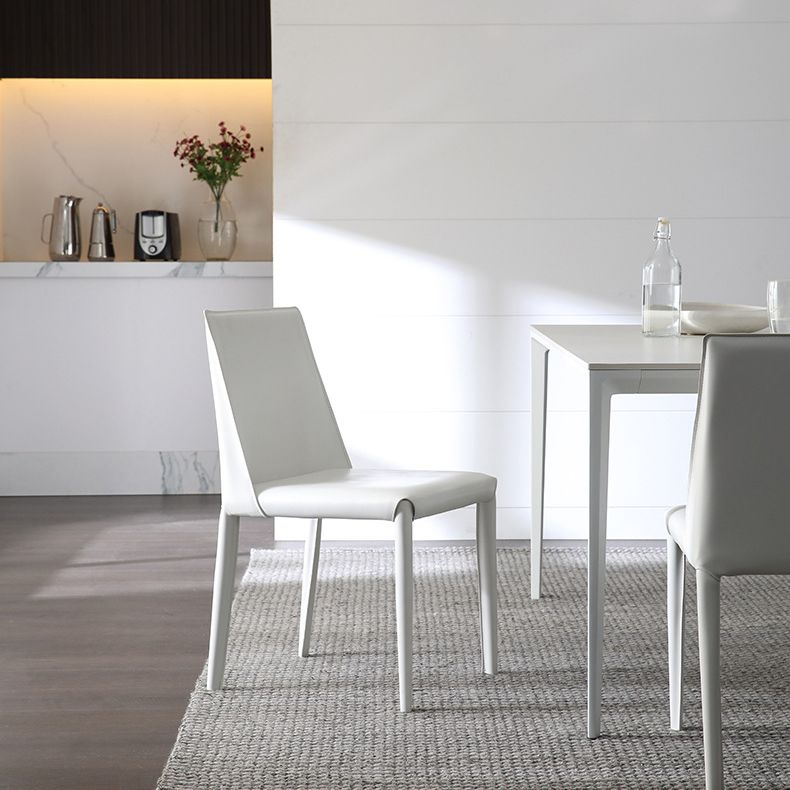 Designer Style 1/4/5/7 Pieces Rectangle Dining Set Sintered Stone Dining Table with Chairs