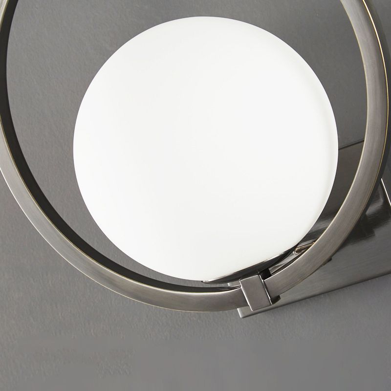 Industrial Wall Light Simple Glass Shade Wall Light Sconce for Living Room