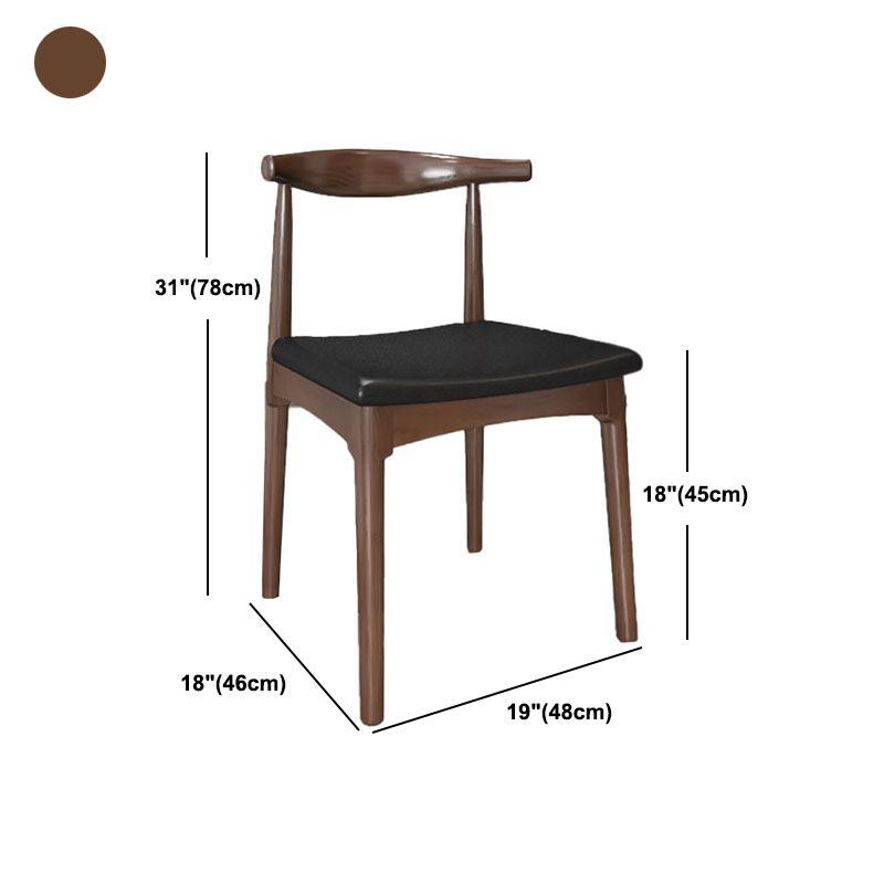 1/2/3/5/7 pièces de salle à manger marron ensemble de style industriel meubles en bois massif