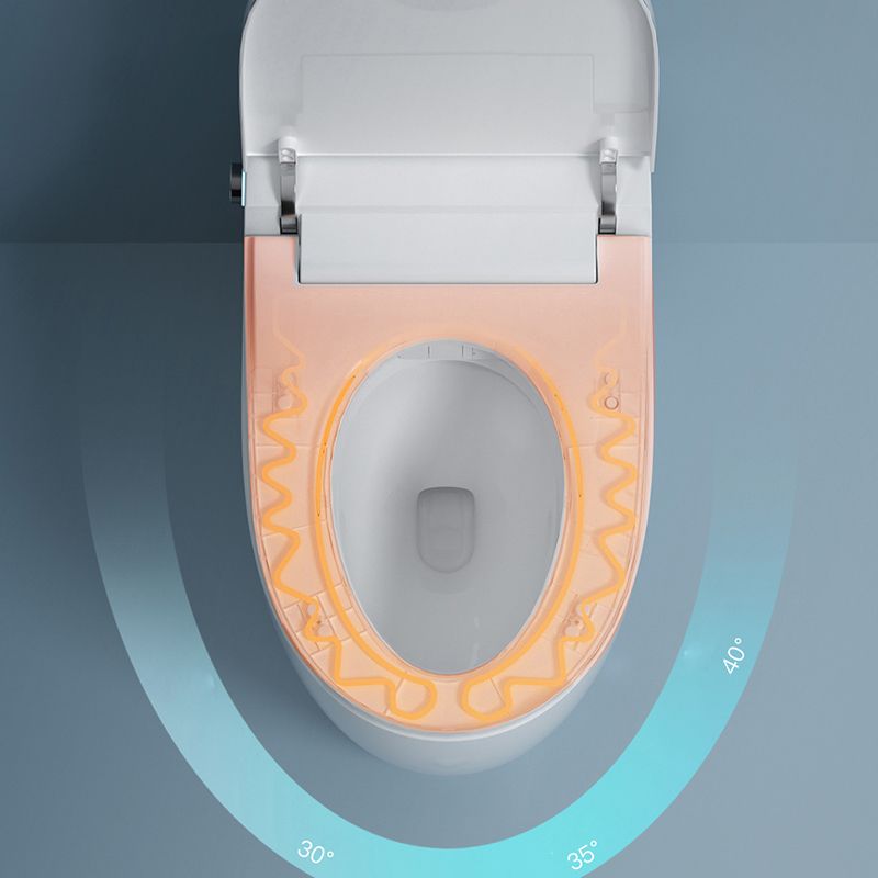 Modern Porcelain Toilet Floor Mounted Toilet Siphon Jet One Piece Toilet