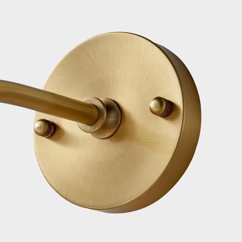 Nordic Style Copper Wall Light Colorful Ball Shape Wall Lamp for Living Room