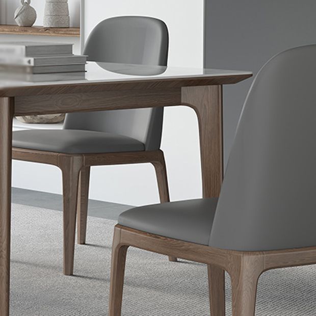 Modern Sintered Stone Dining Set 1/2/4/5/7 Pieces Dining Table with Chairs
