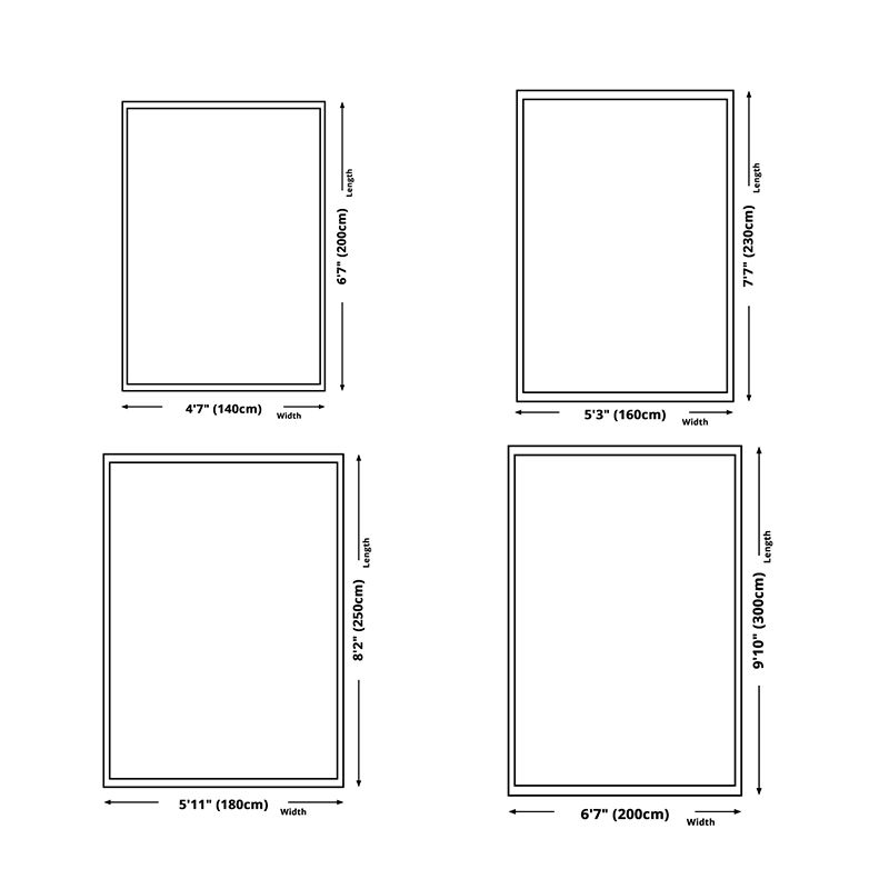 Grey Modern Rug Polyester Circle Rug Non-Slip Backing Rug for Home Decoration