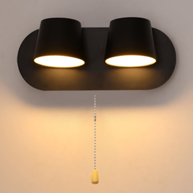 3/2/1 Kopfbeleuchtung Einfachheit Leuchte Leuchte in Schwarz/Weiß für Schlafzimmer