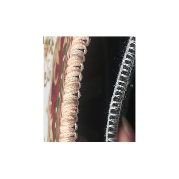 Wunderschöner Blumendruck Teppich aus der Mitte des Jahrhunderts Klassiker antiker Innenteppich Polyester Anti-Rutsch-Backing Teppich für Wohnkultur