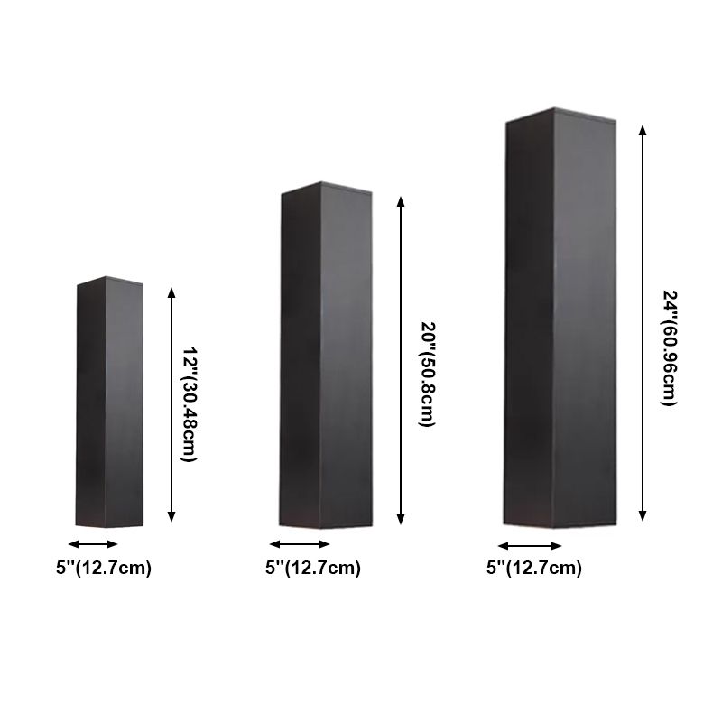 Aluminum Geometric Wall Lamp Fixtures Modern Style 2-Lights Wall Sconce Fixtures