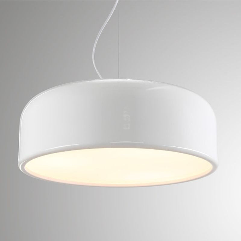 Postmodern Style Bowl Shade Hanging Light Metal 2 Light Pendant Lamp for Study