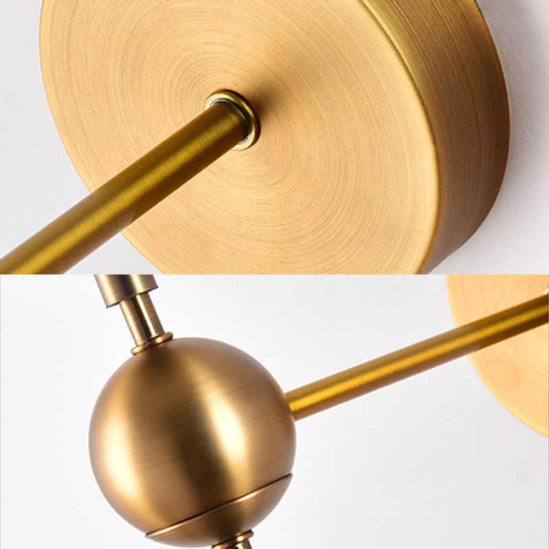 Globe Clear Class Wall Lighting Fixtures Modern Wall Mounted Light Fixture for Bedroom